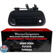 Master Tailgaters Black Metal Tailgate Handle with Backup Camera Replacement 