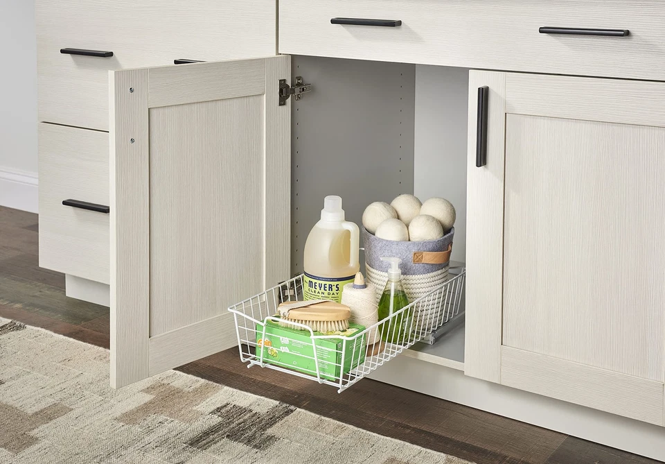 11 in. Pull Out Cabinet Organizer, Heavy Duty, Slide Out Pantry Shelves Drawe... - Image 2 of 4