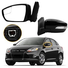 Driver Side Mirror Compatible with 2012 2013 2014 Ford Focus Door Mirror Left