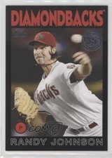 2021 Topps 1986 Baseball 35th Anniversary Black 193/299 Randy Johnson HOF qw7