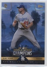 2020 Topps Ben Baller 2020 World Series Champions Blake Treinen #7 13x1