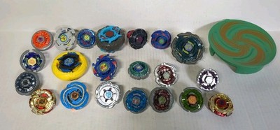 Huge Beyblade Lot Metal Fusion Masters Stealth Battlers Gold L-Drago Tempo