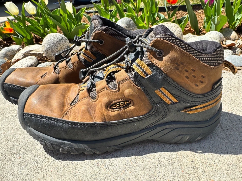 KEEN TARGHEE II Botas Senderismo Mujer Cuero Talla 8 38 Casi Perfecto Estado Foto 3 de 4