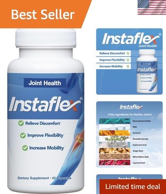 Joint Flexibility & Mobility Boost - Health Supplement with Ginger - 42 Capsules