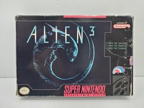 Alien 3 (Super Nintendo Entertainment System NES, 1993) | No manual