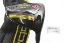 Cobra King Speedzone Black Yellow Golf Club Mens RH 9-deg Driver Stiff Graphite