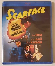 NEW SEALED Scarface - 1932 Blu-ray Paul Muni George Raft Boris Karloff Original