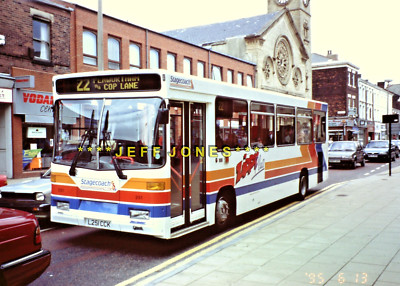ORIGINAL BUSFOLIE 14636 - Postkutsche VOLVO B6 / ALEX. 251 L251CCK Preston 13.6.95