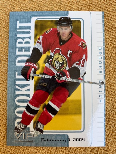 2003-04 In the Game VIP Rookie Debut #116 - Brooks Laich /46