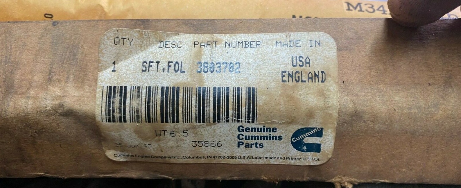 Genuine Cummins SFT , FOL 3803702 For M11 and QSM 11 | eBay