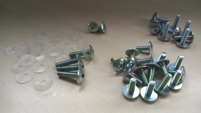 Cagiva Arrow C10 C12 Complete Kit Fairing Screws With Teflon Washers KIT Screws 