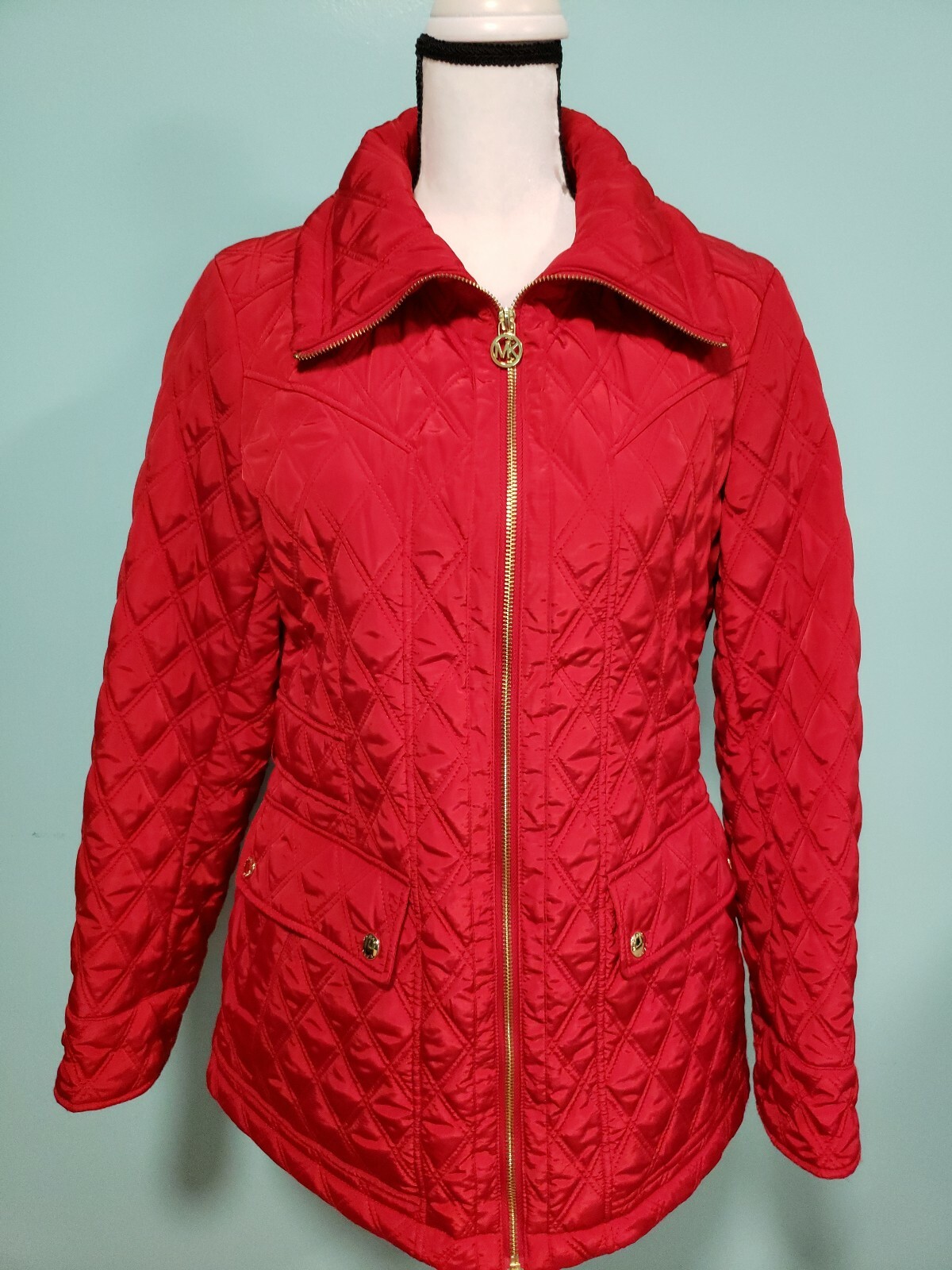 michael kors vest mens red