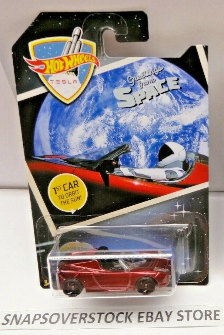 Tesla roadster hotsell space hot wheels