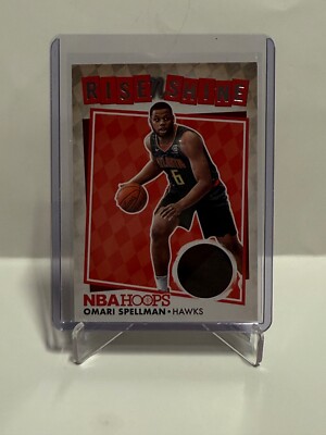 2018-19 Panini Hoops - Rise N Shine #RNS-OS Omari Spellman player-worn NBA