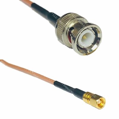 USA-CA RG316 BNC MALE to SMC FEMALE Coaxial RF Pigtail Cable