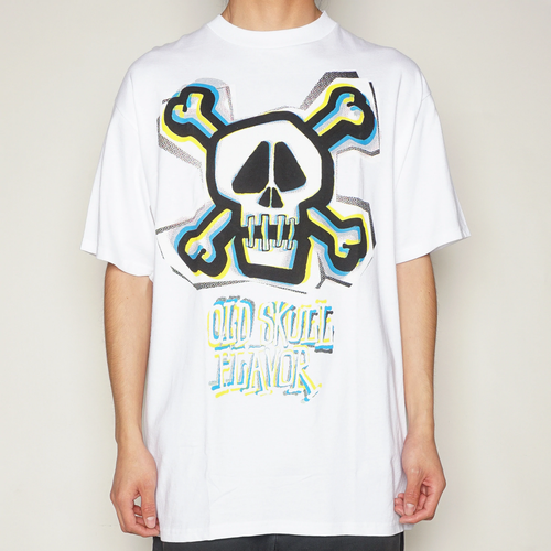 VTG '90S STUSSY OLD SKULL FLAVOR T 