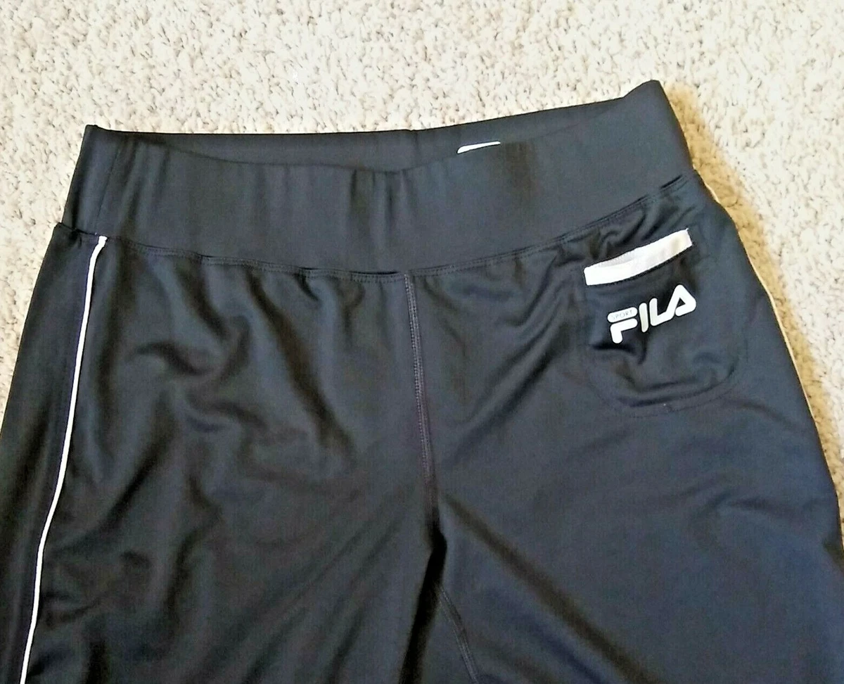 FILA Women s Shorts size XS black polyester spandex eBay