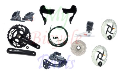 Shimano GRX Di2 2x12 Disc ST/FD/RD-RX825 FC-RX820 CS-HG710
