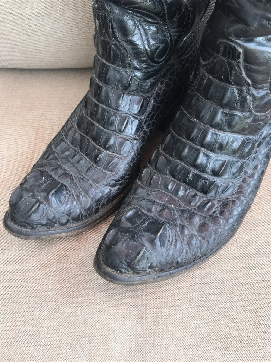Lucchese women's shop alligator boots