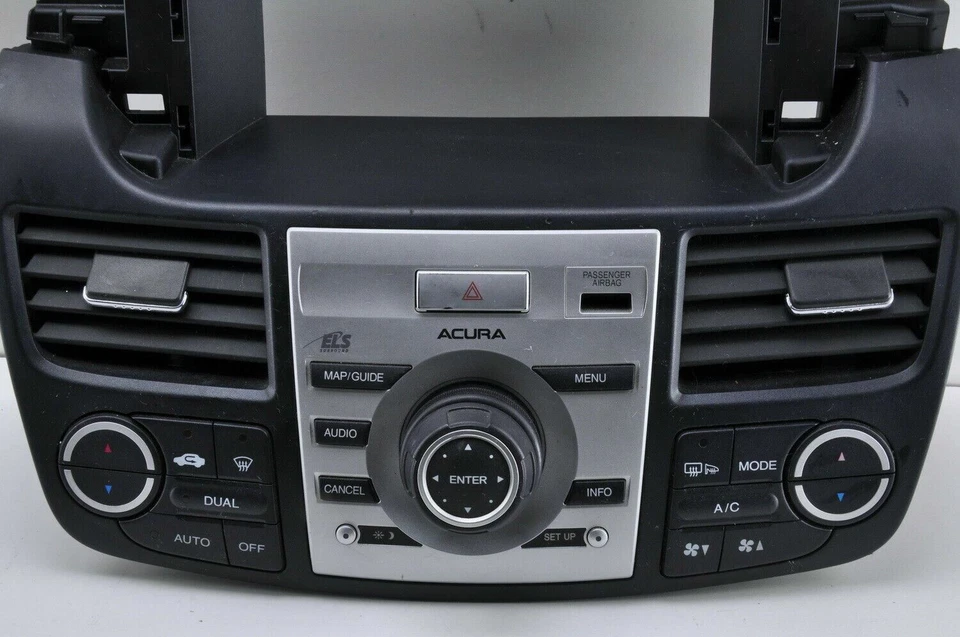 ACURA RDX 加热器气候控制导航控制中心挡板原始设备制造商 2007 - 2009 — 第 3/4 张图片