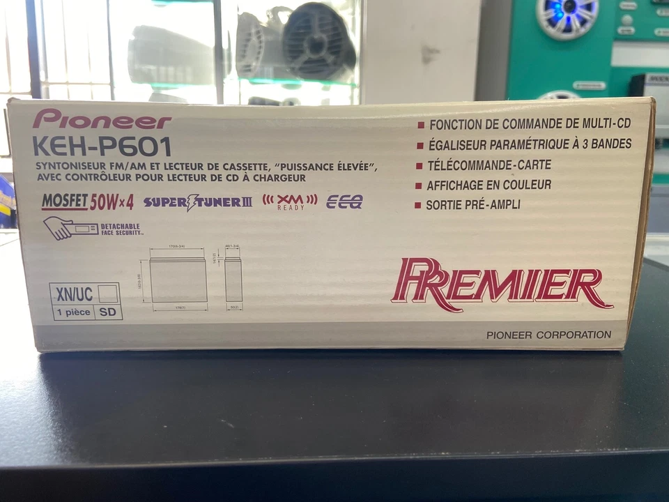 PIONEER KEH-P601 PREMIER CASSETTE PLAYER *CLASSIC* - Image 4 of 4