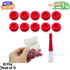 Universal Fit Caulk Tube Latex Sealing Caps, Caulk Saver Cover Sealer, 10 Pcs...