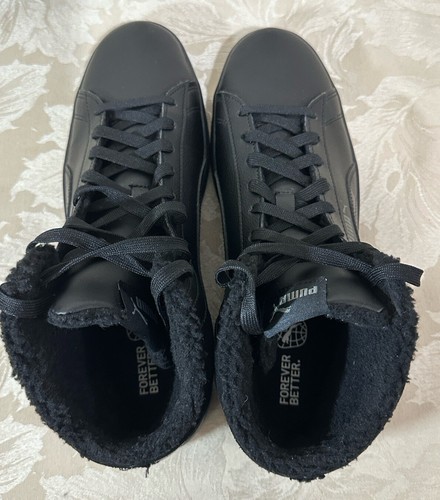 Puma Smash 3.0 Mid Wtr - Mens Trainers - Black - Size MENS UK 9 - READ - Picture 11 of 13