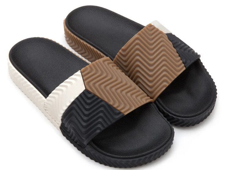Adidas X Alexander Wang AW Adilette Rubber Pool Slides Sandals AC7408 10  Yeezy | eBay