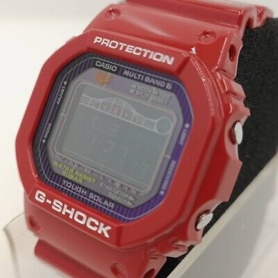 CASIO G-SHOCK G-LIDE GWX-5600C-4JF Red Black Blue Men's Watch New