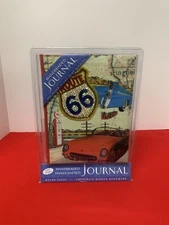 Handbeaded Handcrafted Journal Route 66 Artistic Studios Limited -New