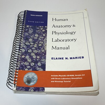 Human Anatomy and Physiology Laboratory Manual by Elaine N. Marieb Main ...