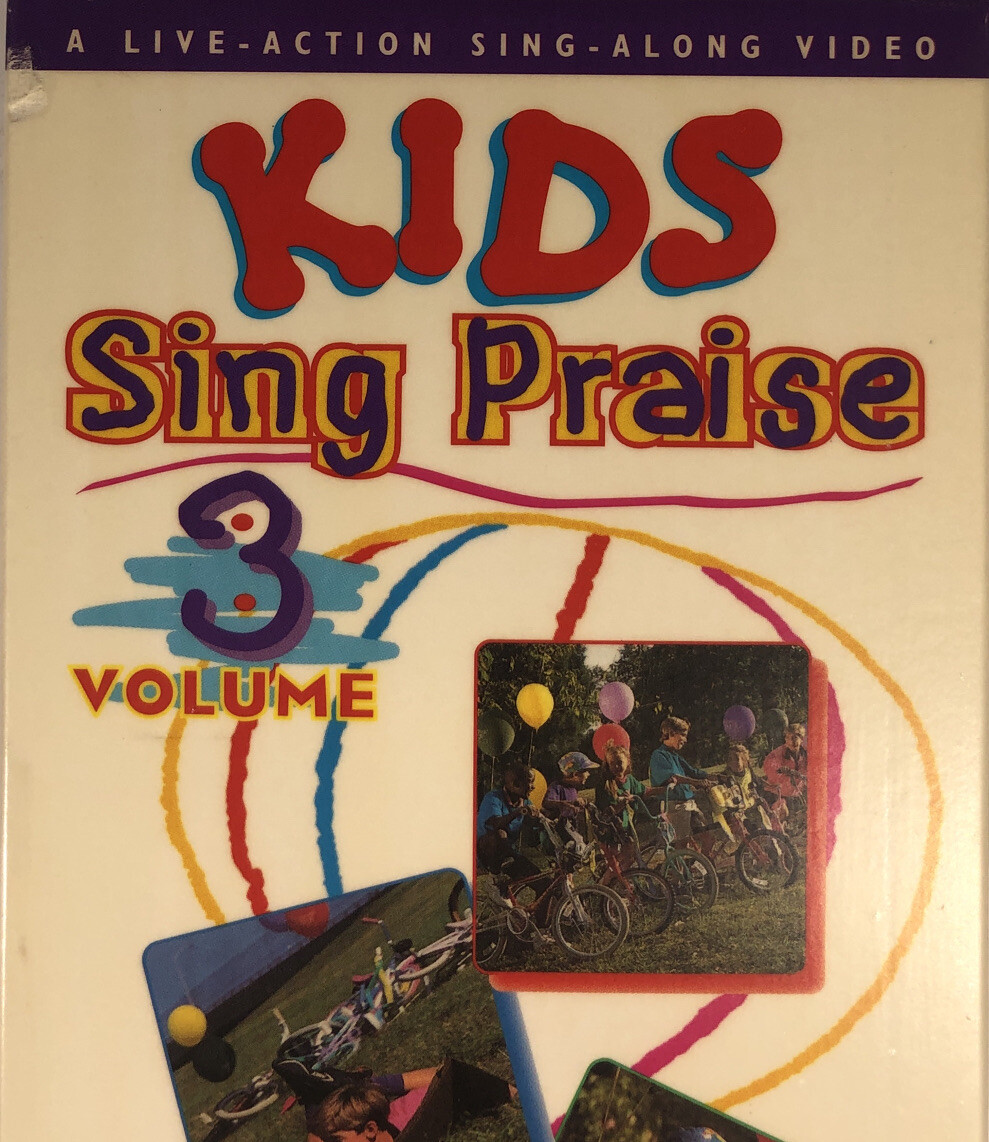 (未使用･未開封品)Saint 3: Reluctant Revolution & Helpful Praise [VHS] VHSB Kids Sing Praise Volume 3 III Live Action Sing-along Gospel