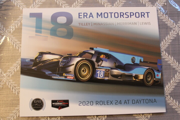 2020 IMSA ERA MOTORSPORT LMP2 #18 Hero Card Rolex 24 Hours at