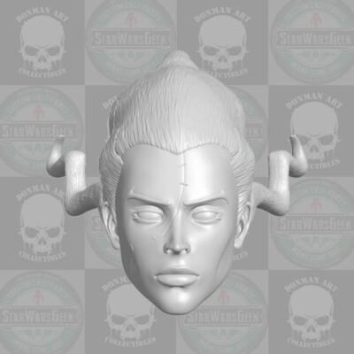 Creature Commandos The Bride v1 custom head for 1:18 1:12 1:10 1:6 action figure