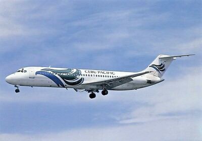 Cebu Pacific Mcdonnell Douglas Dc 9 32 Rp C1505 C N 911 Airplane Postcard Ebay
