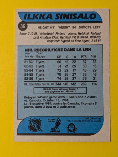 1986-87 O-Pee-Chee NHL Hockey Cards OPC U-Pick 1 - 126 Complete your Set. - Picture 115 of 371