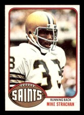1976 Topps Football #353 Mike Strachan NM/MT