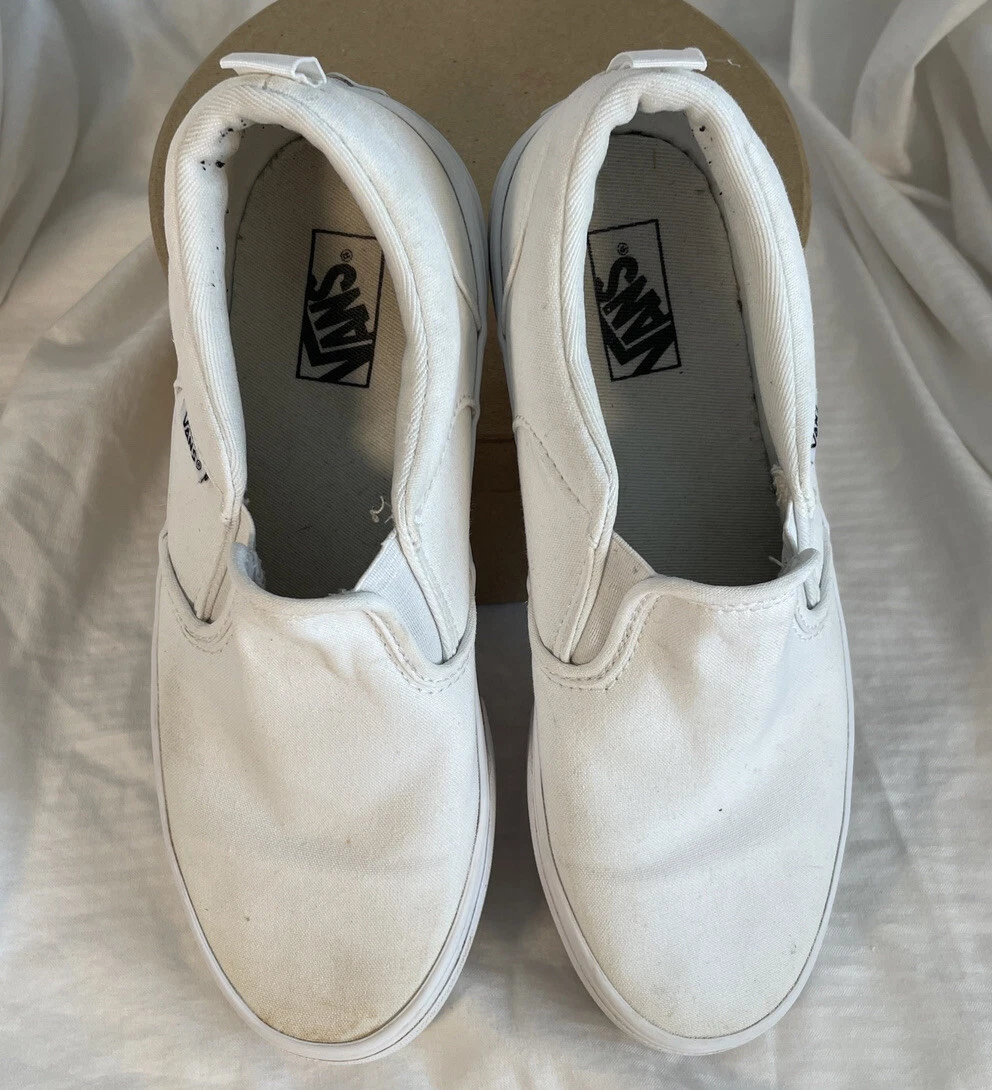White vans womens size cheap 6
