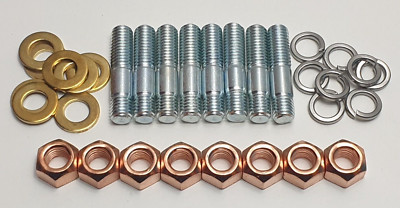 FORD COLOGNE V6 2.8i EXHAUST MANIFOLD STUD KIT CAPRI 280 GRANADA SIERRA XR4i TVR