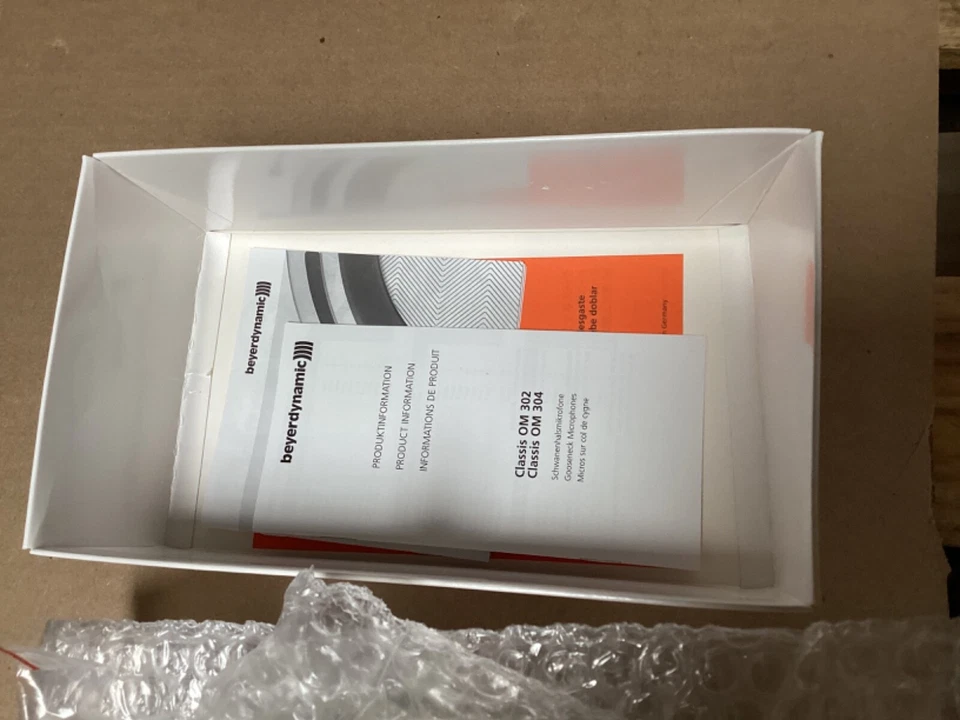 Qty 8 Beyerdynamic Classis OM 304 Mic Wall Ceiling Gooseneck Flexible Microphone - Image 4 of 4