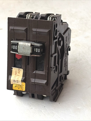 Wadsworth A2100NI 2p 100a 120/240v Circuit Breaker A2100 Used Warranty