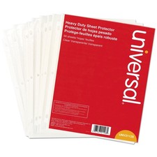 Universal UNV21128 Top-Load Clear Poly Sheet Protectors 50/BX