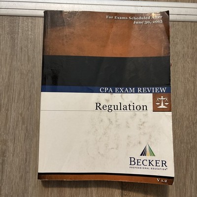 CPA Exam Review: Final Review - Bus..., Becker Professi