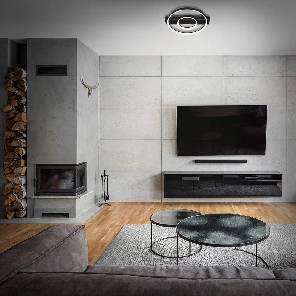 B-Box Ceiling Light Frame LED Black with Lighting Effect Ceiling Lamp - Image 4 of 4