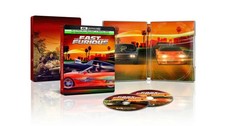 THE FAST AND THE FURIOUS STEELBOOK 4K ULTRA HD BLU-RAY NEW SEALED