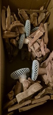1 Kerzenhalter, Holz, Naturel 30 cm, Modern, Kerzenständer  Sonderposten