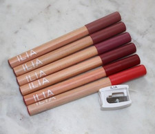100 Authentic ILIA Hydrating Lipstick Lip Liner Crayon,15 SHADES,0.08 oz/2.3g
