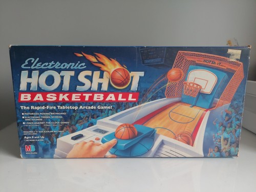 1990 Hot Shot Basketball Game by Milton Bradley *See Description"