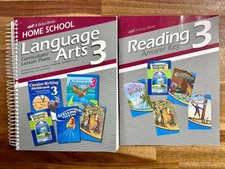 Abeka Language Arts 3 Set: Lesson Plans & Reading Answer Key