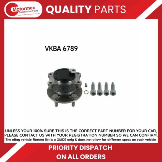 Wheel Bearing Kit fits FORD FOCUS Mk3 TDCi 2.0D Rear 10 to 20 SKF 1702973 New - Image 25